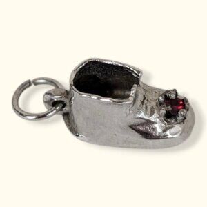 Vintage Sterling Silver Shoe Charm